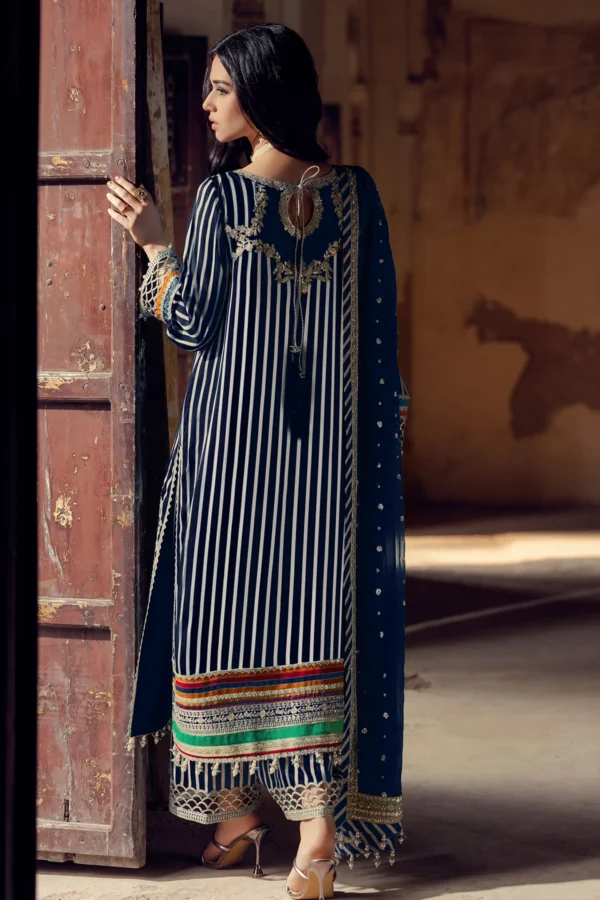 3-PC Unstitched Luxury Chiffon Collection VSL5-24 - Image 4