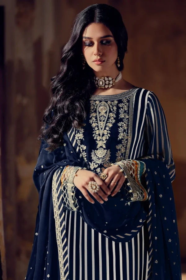 3-PC Unstitched Luxury Chiffon Collection VSL5-24 - Image 3