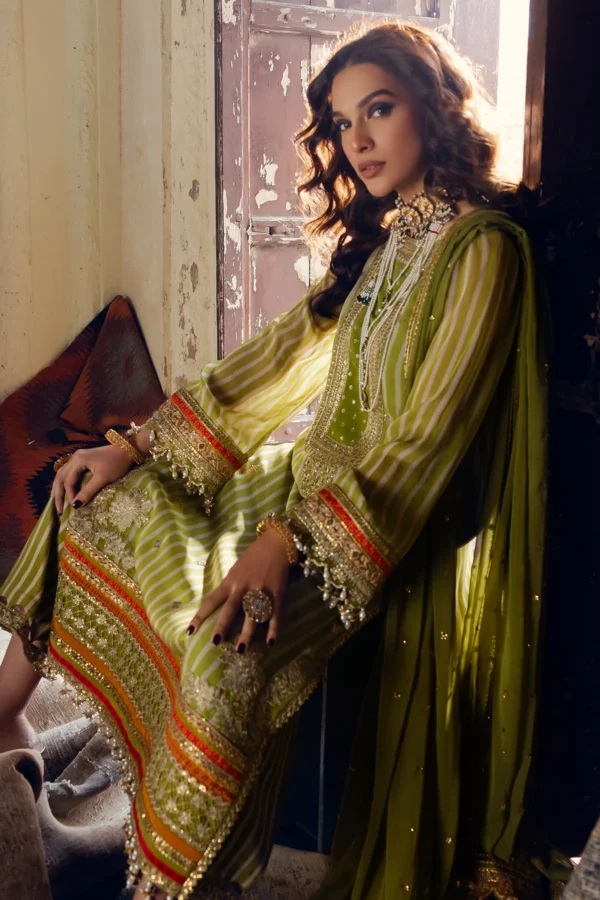 3-PC Unstitched Luxury Chiffon Collection VSL5-19 - Image 6