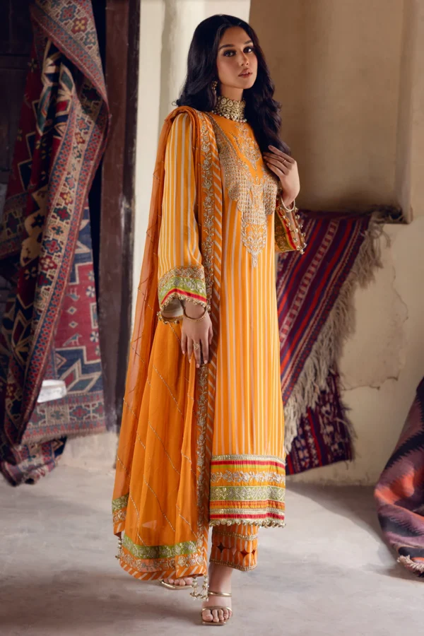 3-PC Unstitched Luxury Chiffon Collection VSL5-23 - Image 5