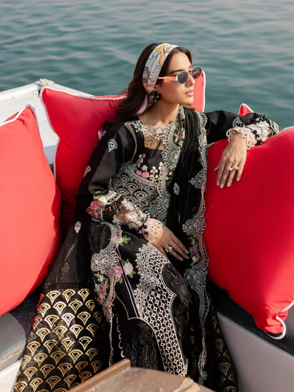 MS-01 | 3 PC Luxury Lawn - Image 9